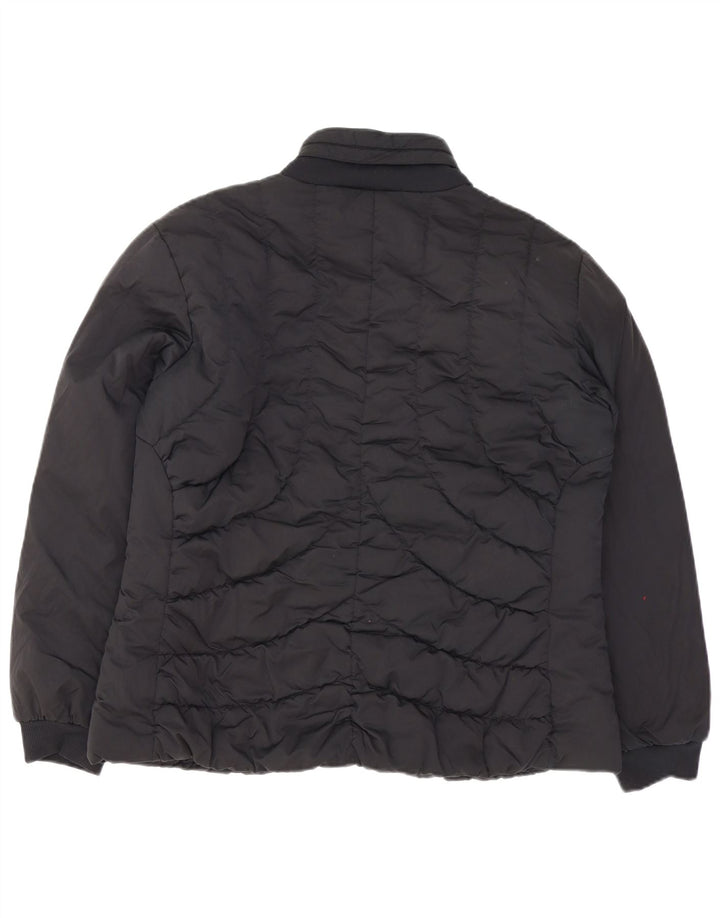 Женская стеганая куртка ADIDAS UK 22 3XL, черный полиэстер