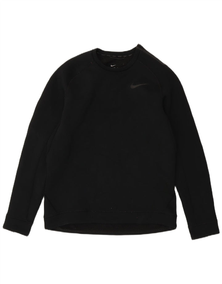 Мужской джемпер Nike Therma-Fit, большой черный полиэстер