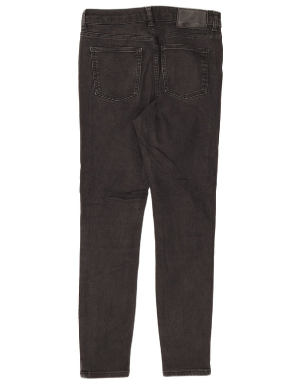 Женские джинсы скинни Marks & Spencer Autograph UK 12, средние W28 L27, черные