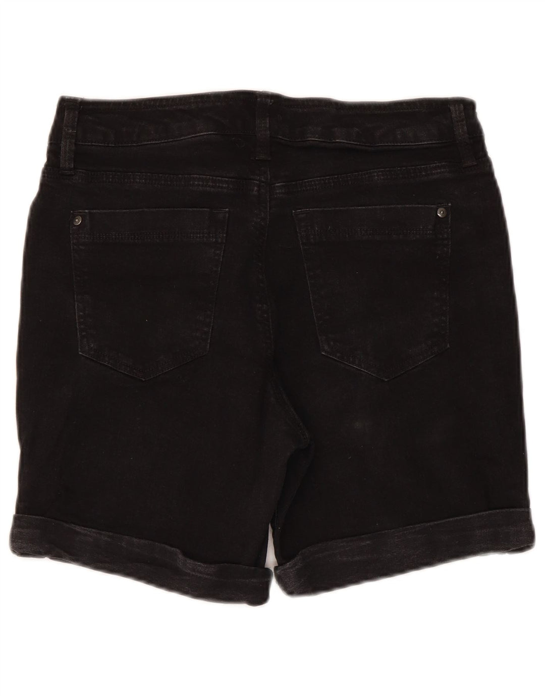 Женские джинсовые шорты Dkny US 12, большие размеры W30, черный хлопок