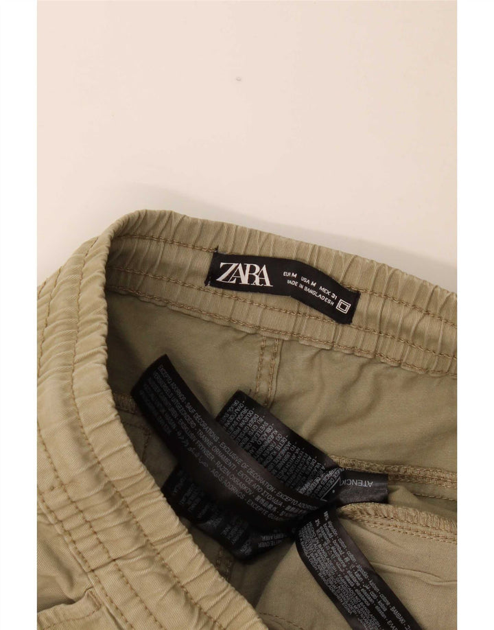 Мужские брюки-карго Zara W31 L27, хаки, хлопок