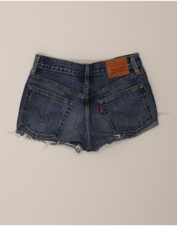 Женские джинсовые шорты LEVI'S 501 W24 XS Синие, хлопок