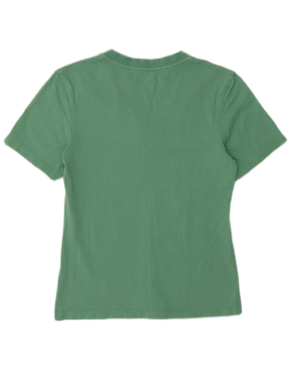 Женская футболка Calvin Klein Top UK 6 XS, зеленый хлопок