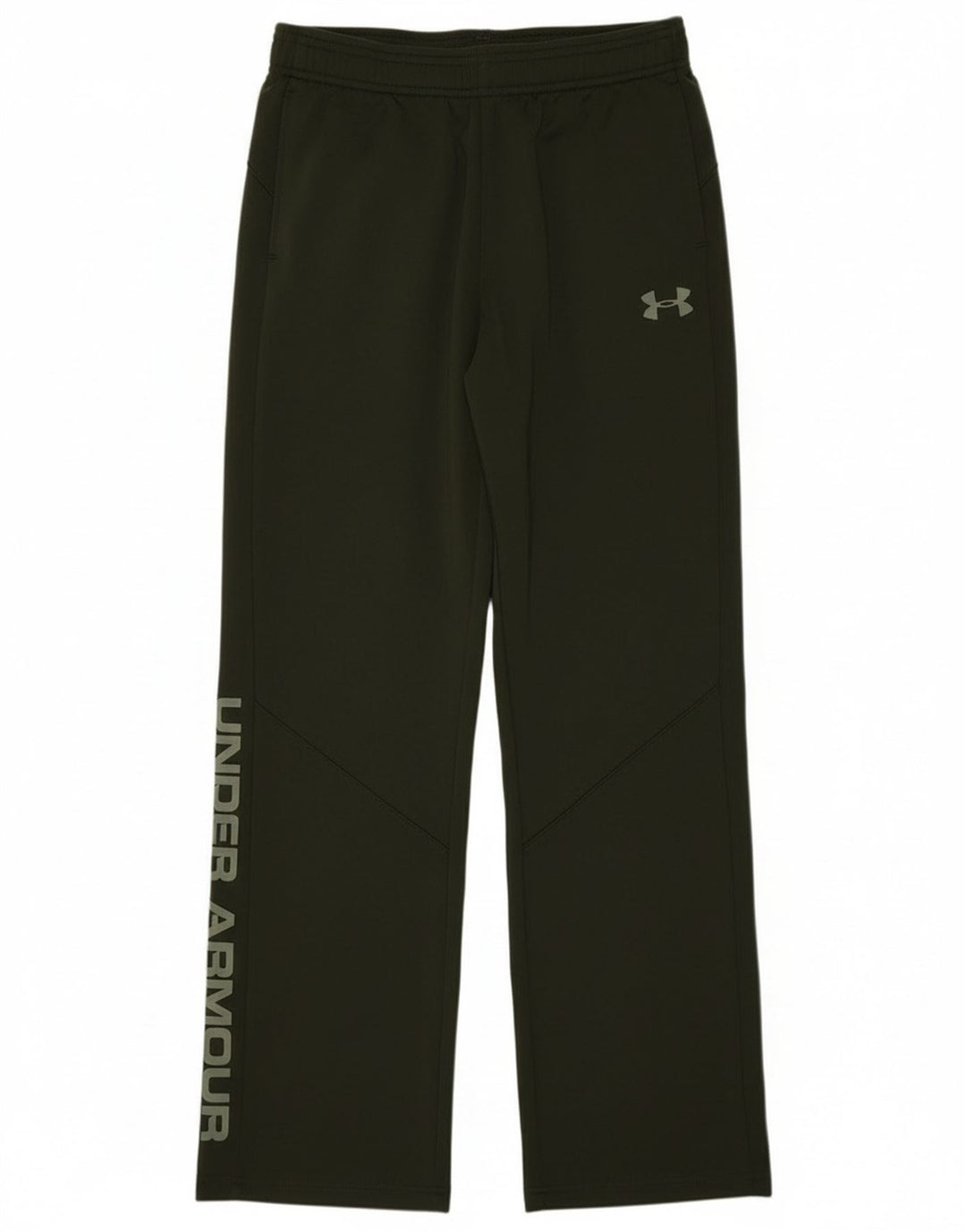 Спортивные брюки с графическим рисунком для мальчиков Under Armour, 9–10 лет, средний хаки