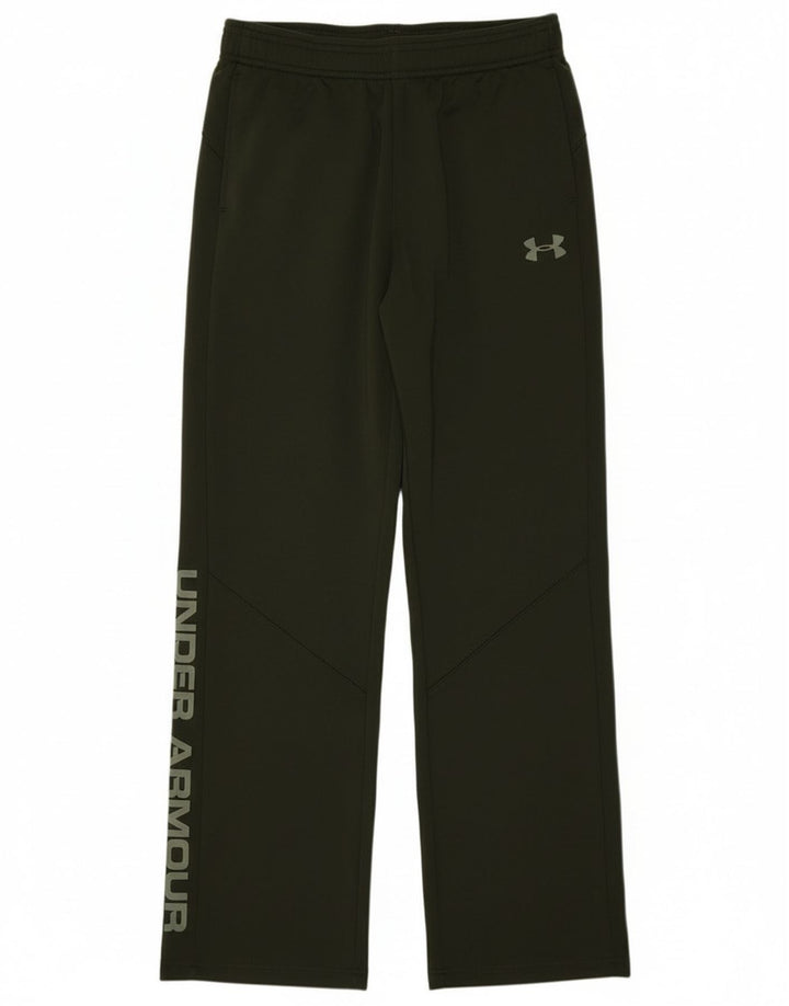 Спортивные брюки с графическим рисунком для мальчиков Under Armour, 9–10 лет, средний хаки
