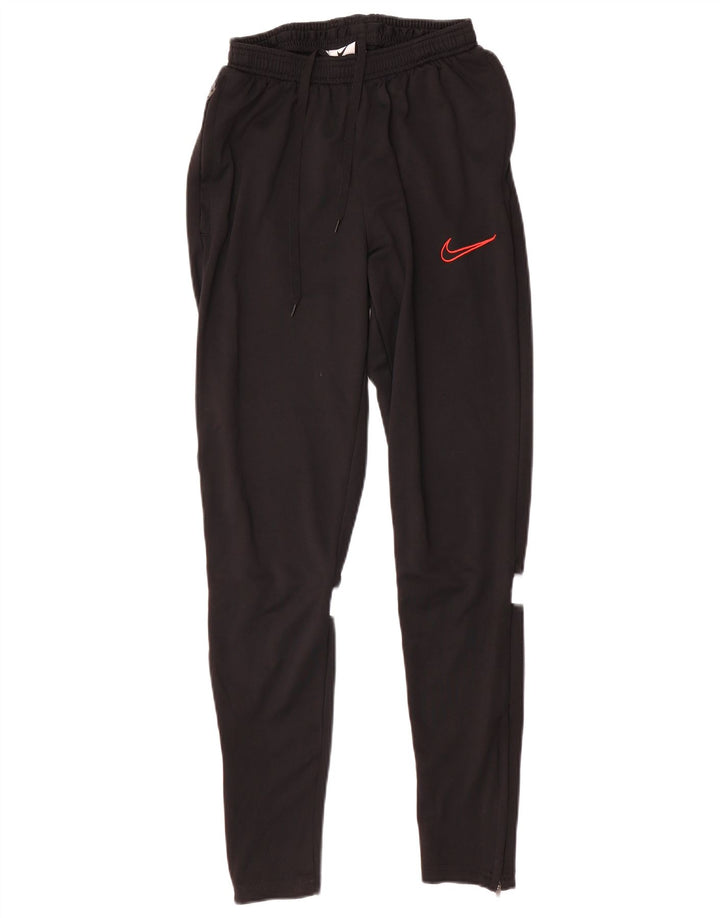 Мужские спортивные брюки Nike Dri Fit, маленькие черные полиэстер с цветными блоками