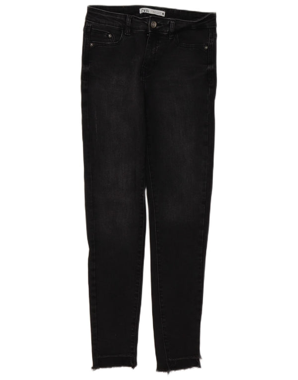 Женские джинсы скинни Zara EU 36 XS W26 L28 Серые
