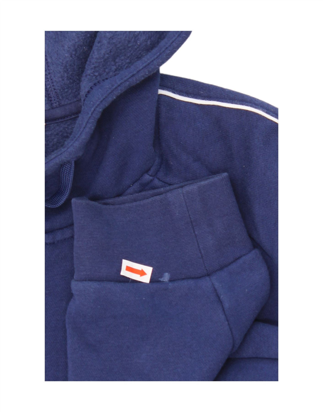 ADIDAS Mens Hoodie Jumper Large Blue Cotton Vintage Adidas and Second-Hand Adidas from Messina Hembry 