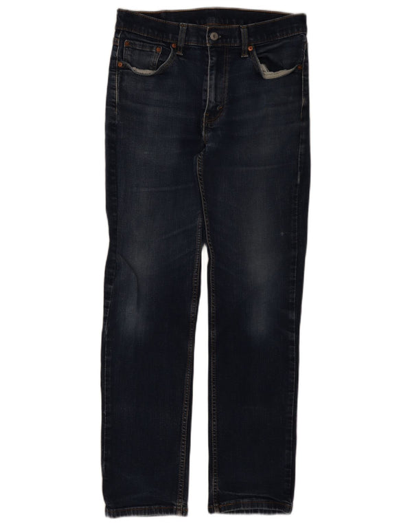 Мужские прямые джинсы Levi's 514, размер 33W33 L32, синие, хлопок