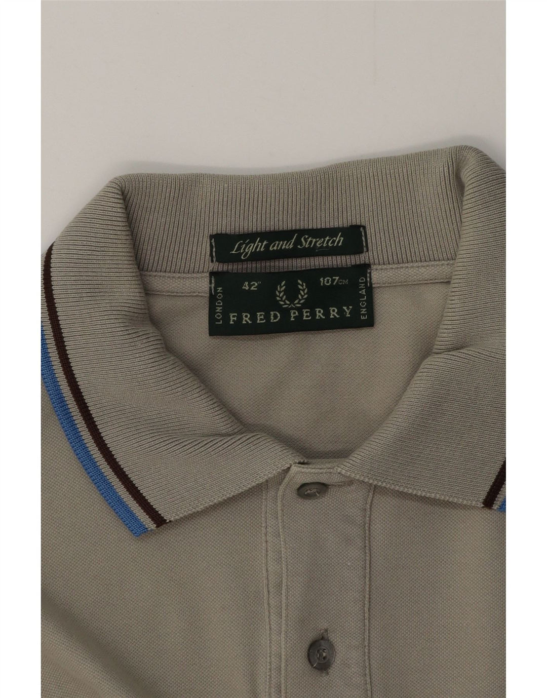 Мужская рубашка поло FRED PERRY среднего серого цвета