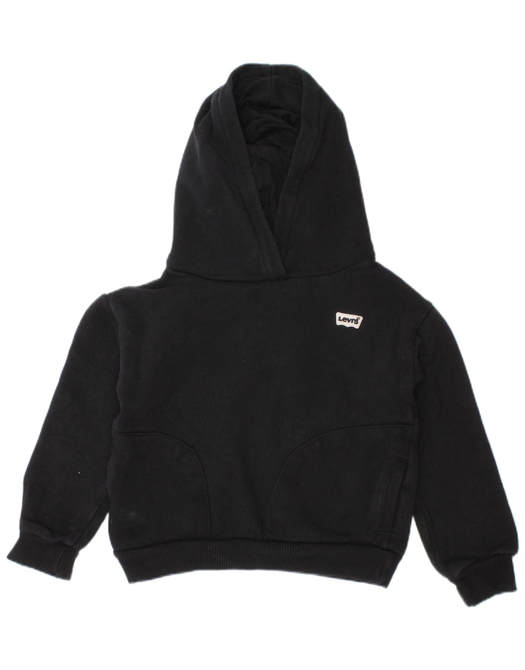 Джемпер с капюшоном LEVI'S для маленьких мальчиков 18-24 месяцев, черный хлопок