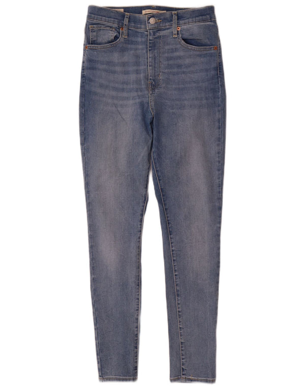 Женские джинсы суперскинни Levi's Mile High W28 L28, синий хлопок