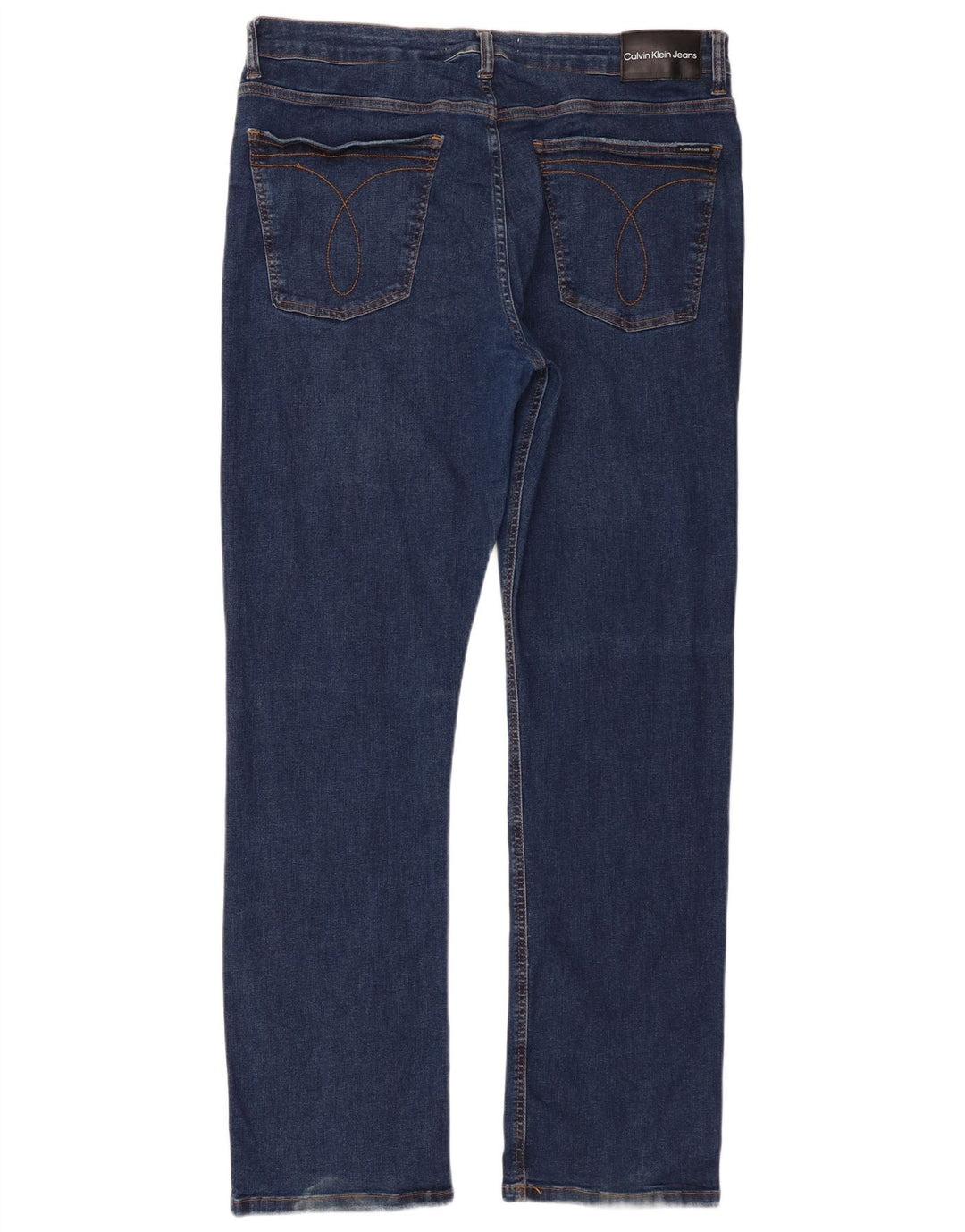 Мужские прямые джинсы Calvin Klein IT 48 Medium W38 L33 Темно-синие