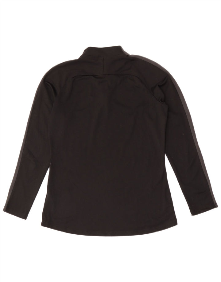 Женский спортивный пуловер Nike Dri Fit Top UK 10, маленький черный цветной блок