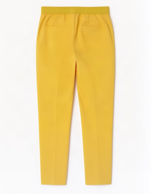 Женские узкие брюки чинос Zara Medium W28 L27 Желтые