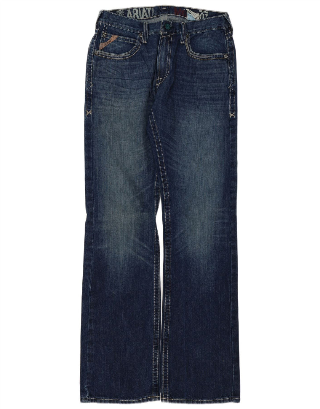 Женские узкие джинсы Ariat Bootcut W33 L38, синие, хлопок