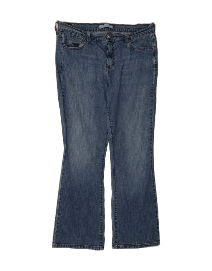 LEVI'S Womens 515 Bootcut Jeans US 12 Large W34 L28 Blue Cotton Vintage Levi's and Second-Hand Levi's from Messina Hembry 