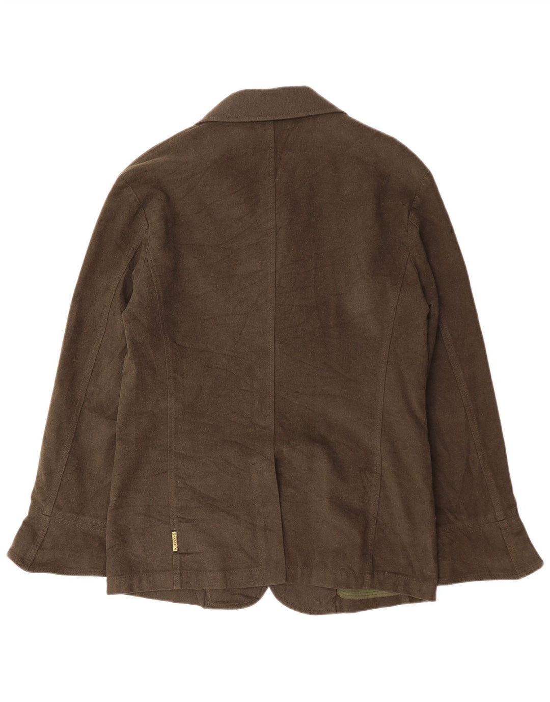 ARMANI JEANS Мужской пиджак на 2 пуговицах IT 52 Большой Хаки Хлопок