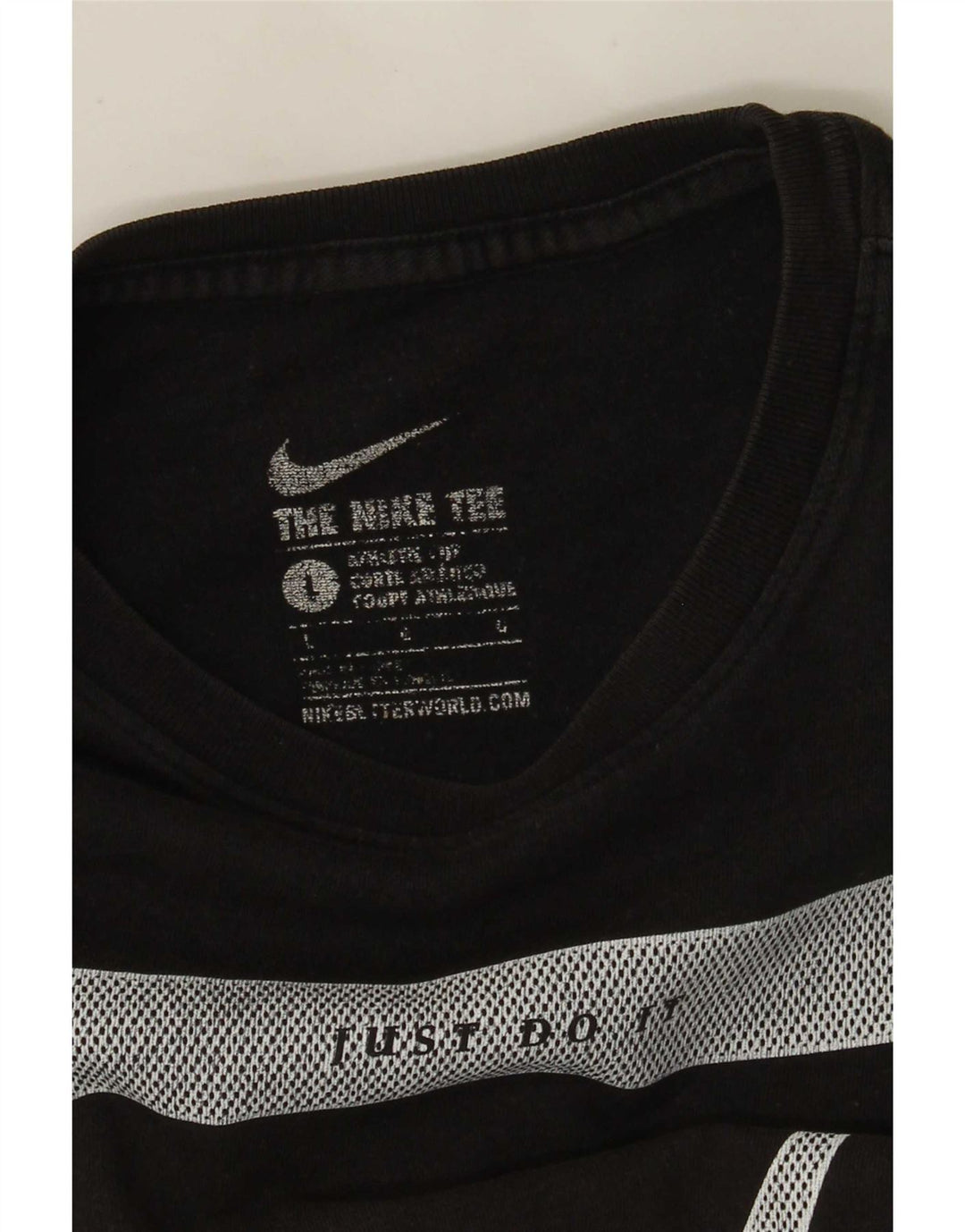 Мужская футболка с рисунком Nike, большая черная цветная блокировка