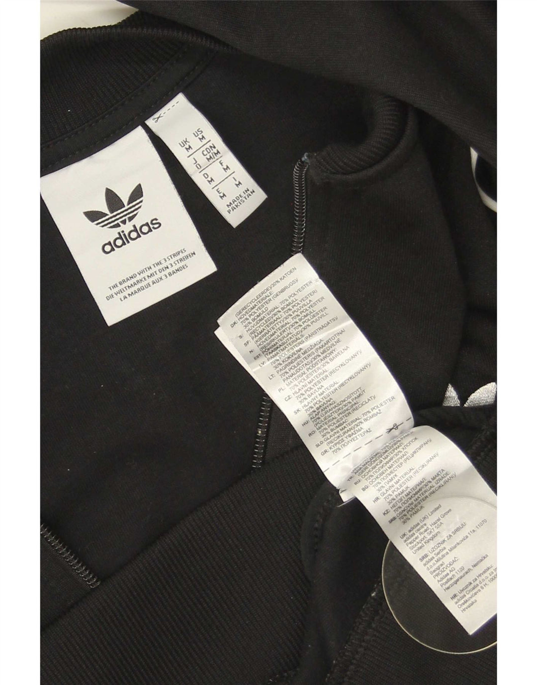 Мужская спортивная куртка Adidas, средний черный полиэстер