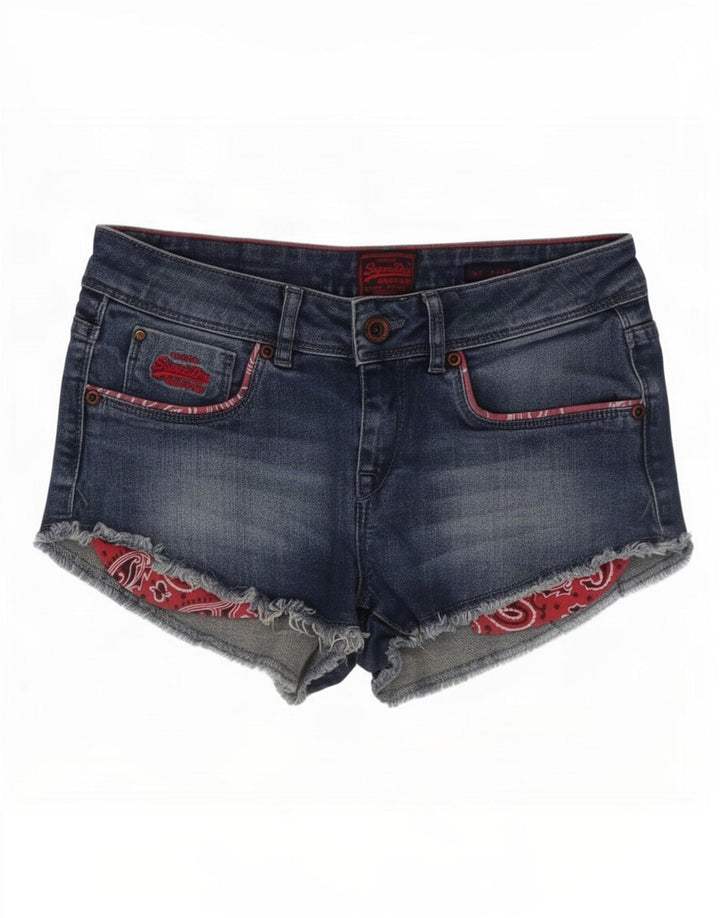 Женские джинсовые шорты Superdry Medium W28 Синие