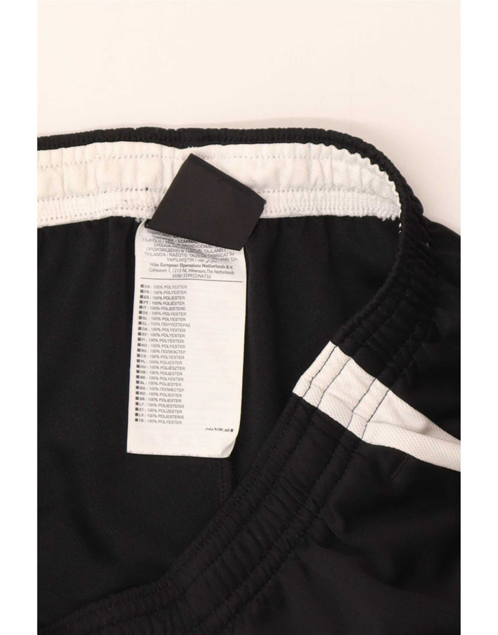 Мужские спортивные брюки Nike Dri Fit, маленькие черные полиэстер с цветными блоками