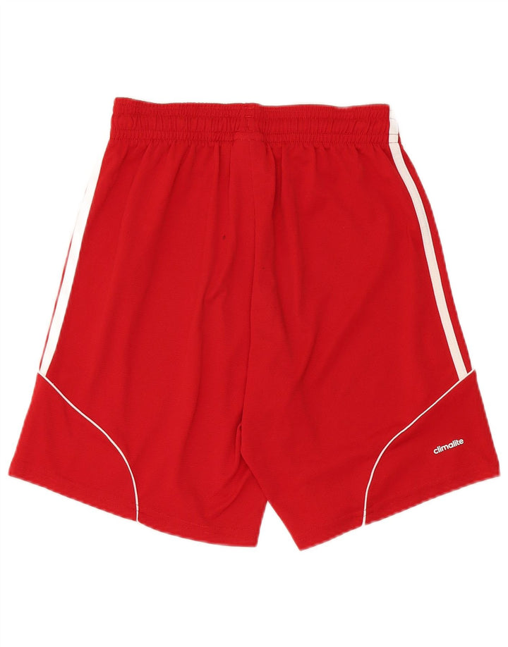 Мужские спортивные шорты Adidas Climalite, маленький красный полиэстер