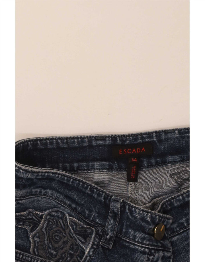 Женские джинсы Bootcut Escada EU 34 XS W28 L32 синие