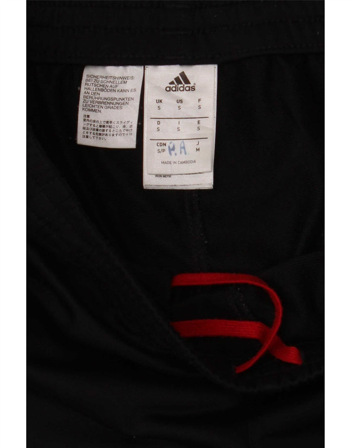 Adidas Мужские спортивные брюки Джоггеры Маленькие черные полиэстер