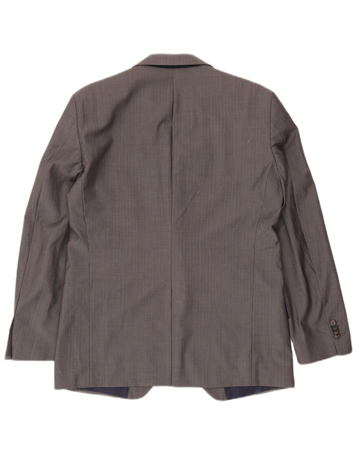 Мужской пиджак на двух пуговицах TOMMY HILFIGER UK 38, средний серый