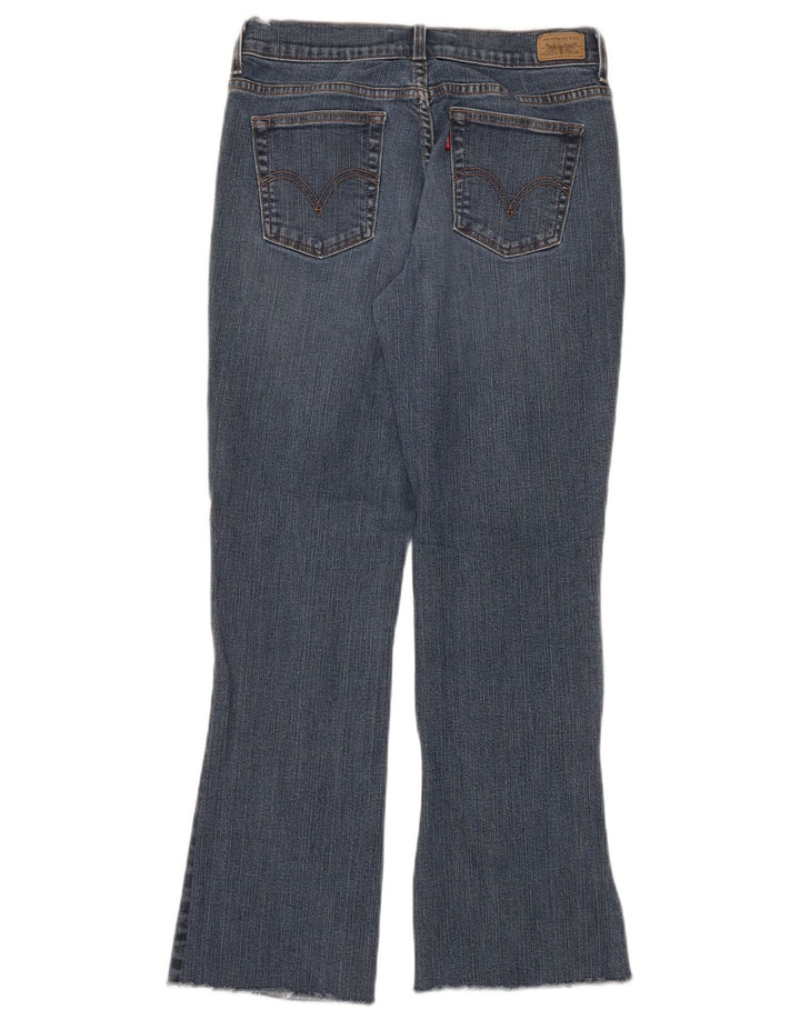 Женские джинсы Levi's 515 Bootcut США 8, средние W28 L30, синие, хлопок