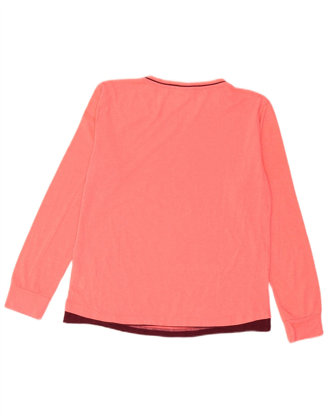 Женский топ Lotto с длинным рукавом UK 14, большой розовый полиэстер