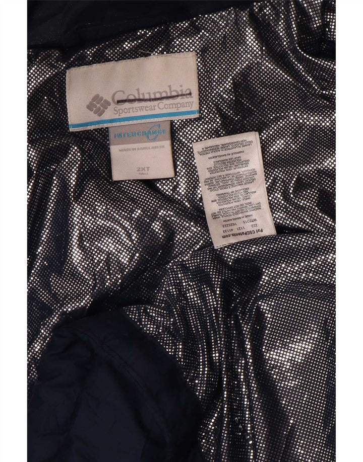 Мужская теплая куртка Columbia UK 44 2XL темно-синяя, полиэстер