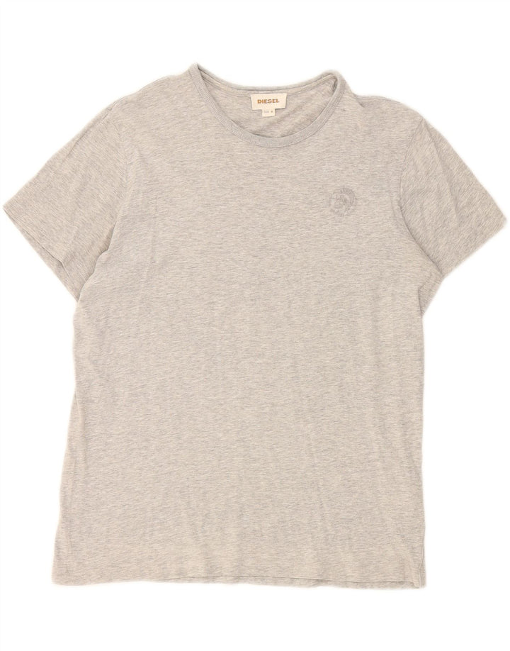 DIESEL Mens T-Shirt Top Medium Grey Vintage Diesel and Second-Hand Diesel from Messina Hembry 