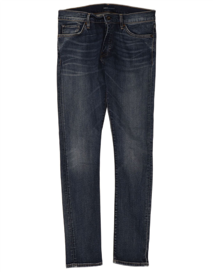 Женские джинсы скинни Levi's W32 L29, синие, хлопок