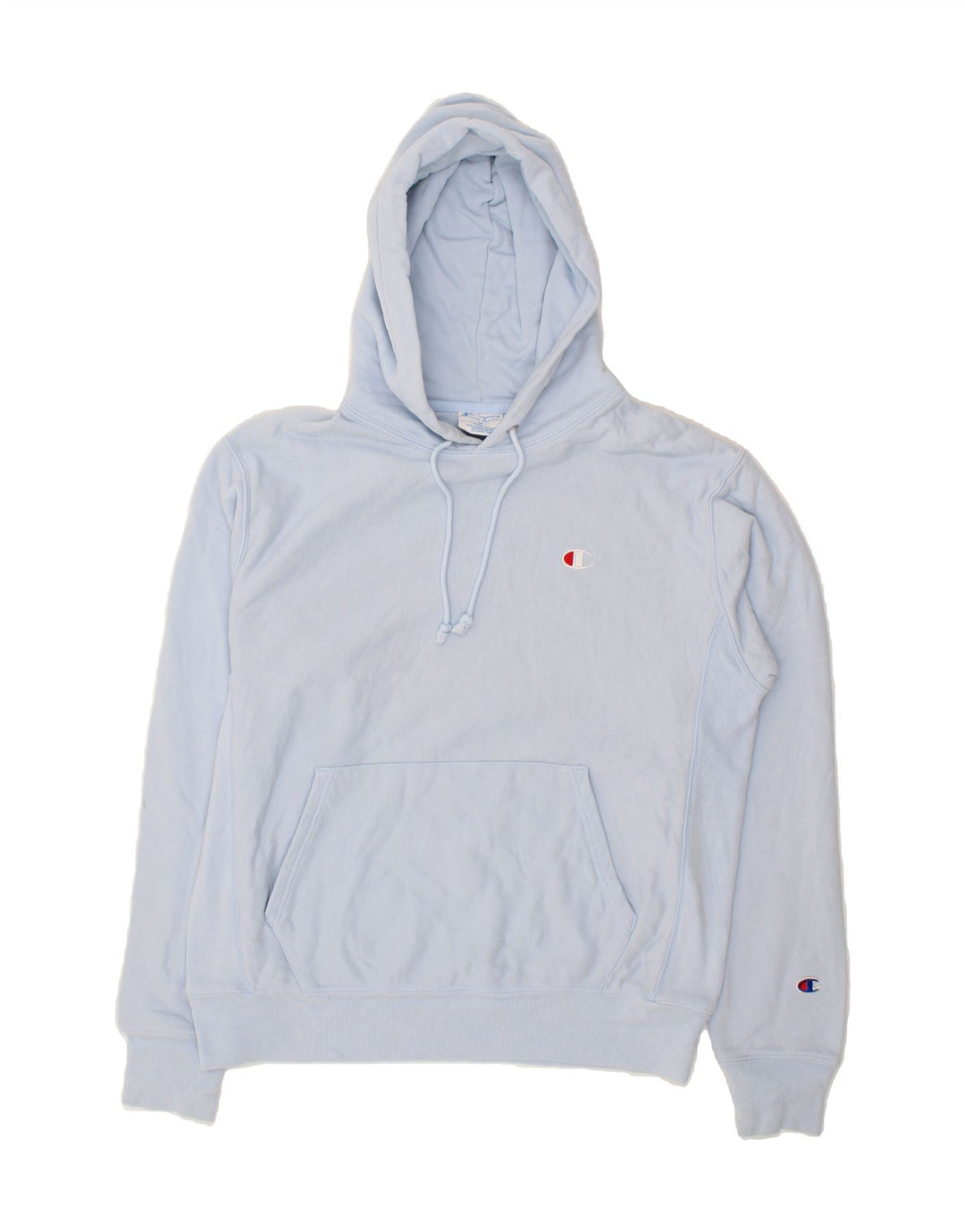 CHAMPION Mens Hoodie Jumper Medium Blue Cotton Vintage Champion and Second-Hand Champion from Messina Hembry 