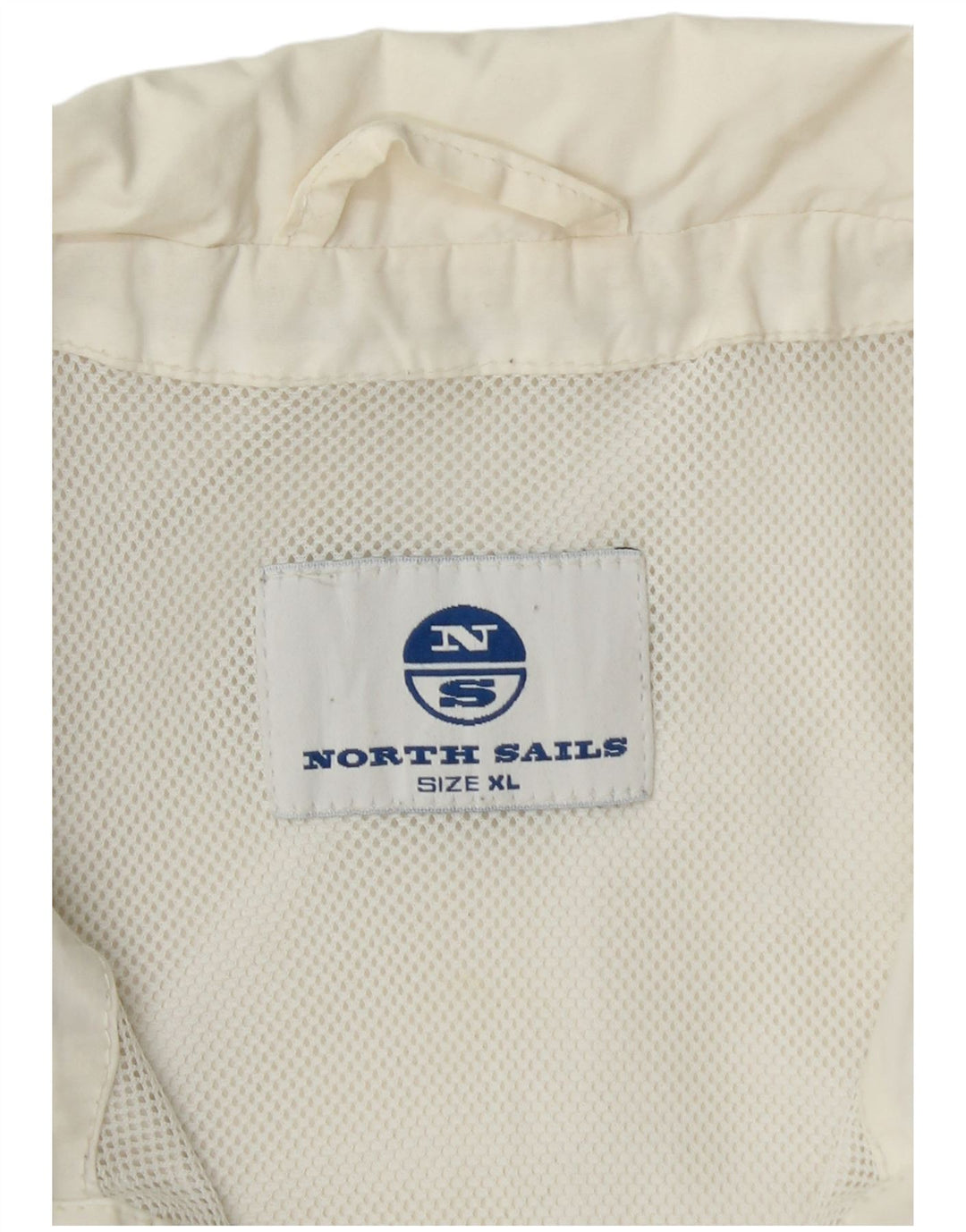 Мужской бомбер NORTH SAILS UK 42 XL Белый Полиамид