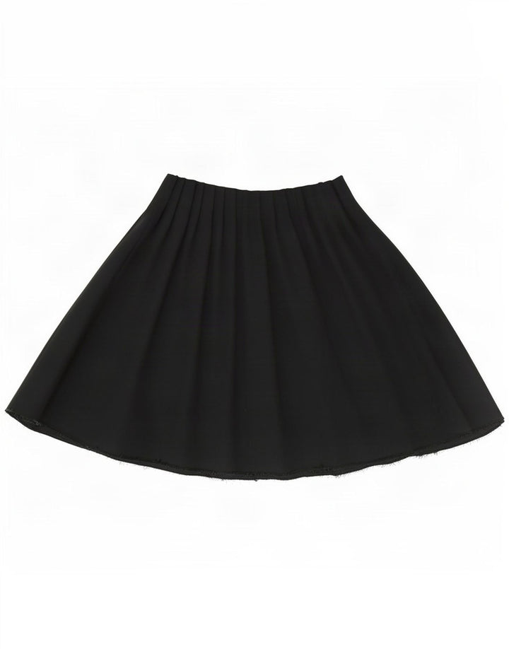 Zara Женская плиссированная юбка, маленькая W26, зеленая вискоза