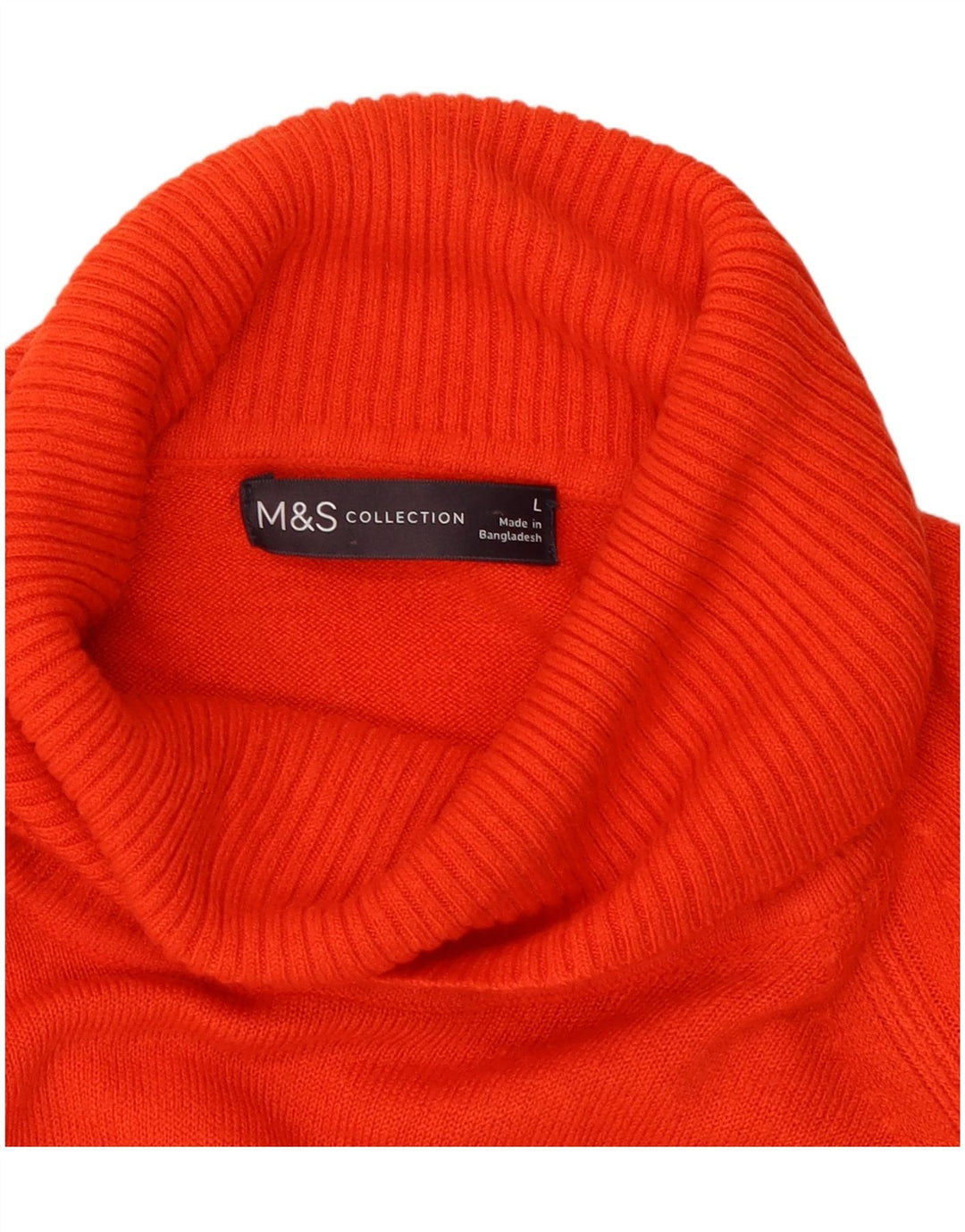 Женский джемпер с высоким воротником Marks & Spencer, Великобритания 16, большой красный