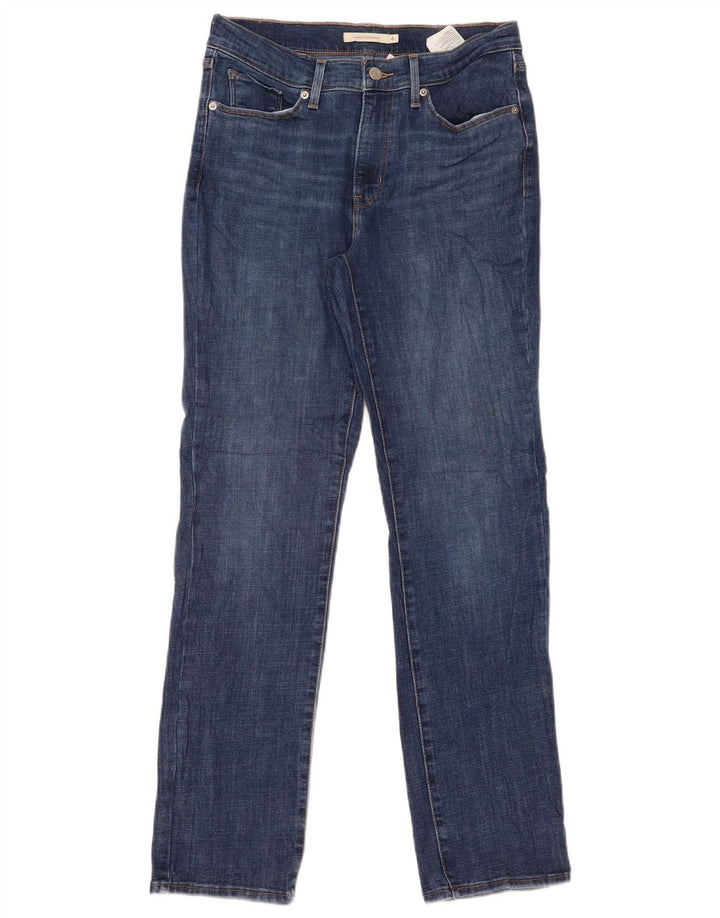 Женские классические прямые джинсы Levi's US 6, средние W28 L30, синие, хлопок