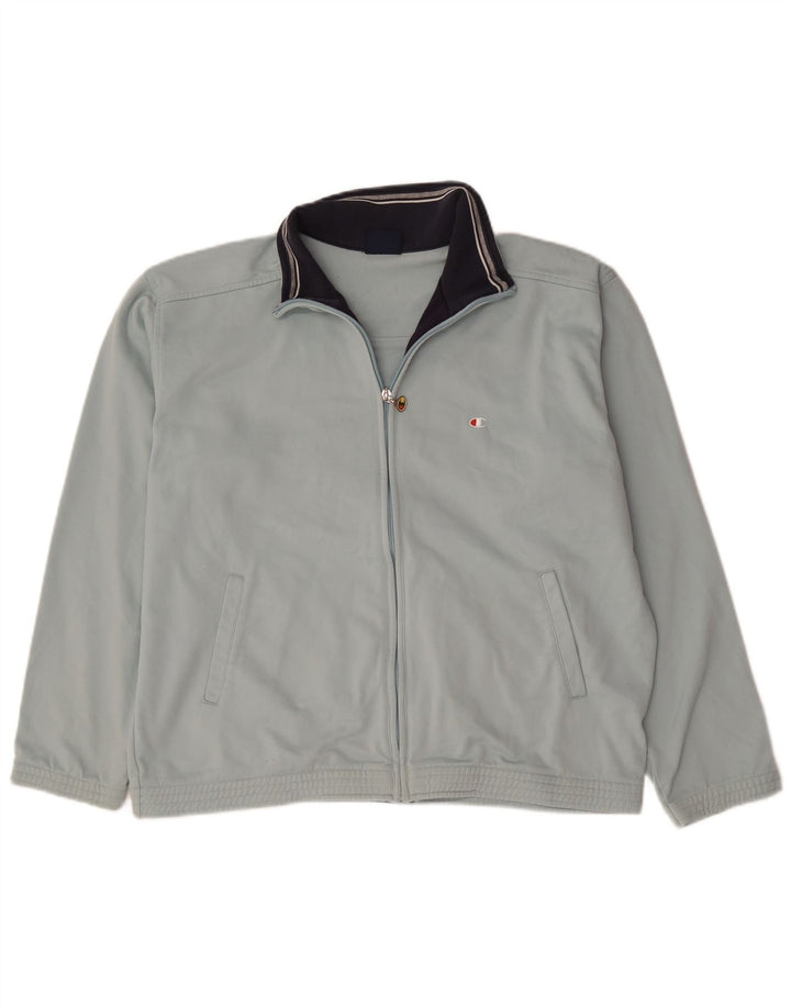 Мужской спортивный костюм Champion, верхняя куртка, большой синий полиэстер