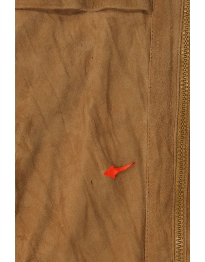 Мужская дубленка VINTAGE UK 38 Средний Коричневый