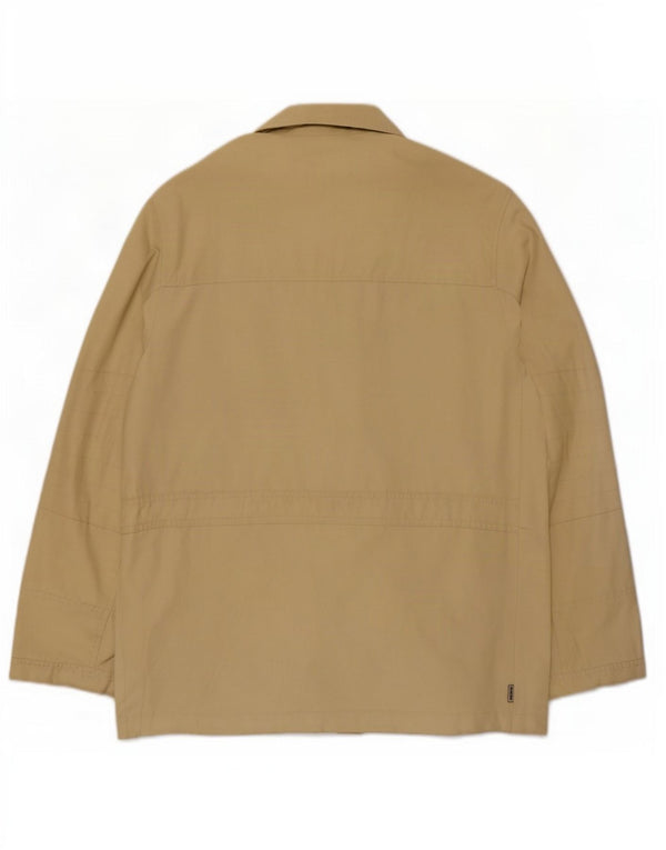 Женская куртка Geox Respira UK 42 XL, бежевый хлопок