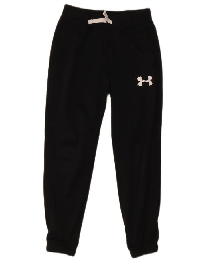 Спортивный костюм Under Armour для мальчиков, брюки для бега, 9–10 лет, средний черный