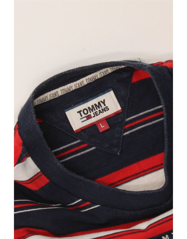 Мужская футболка Tommy Hilfiger, большая, темно-синяя