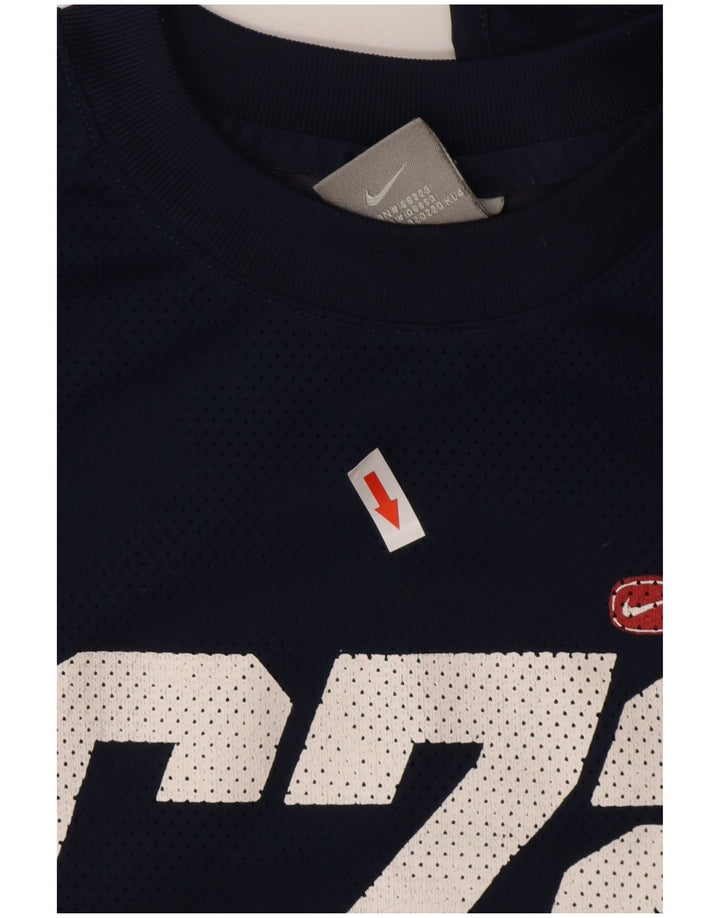 Мужской топ с длинным рукавом Nike Cor72z, маленький, темно-синий, полиэстер