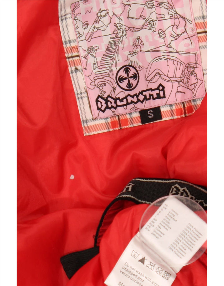 Женская ветровка оверсайз с графическим рисунком BRUNOTTI UK 10, маленькая красная клетка