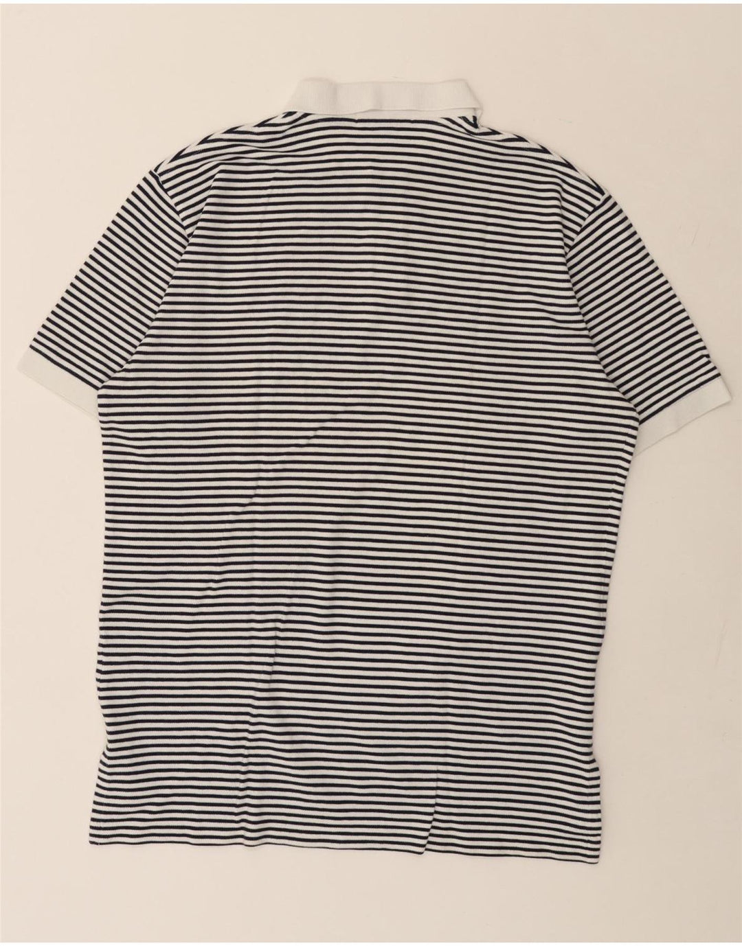 Мужская рубашка поло POLO RALPH LAUREN, большая белая хлопковая полоска