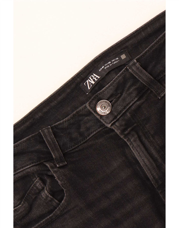 Женские джинсы узкого кроя Zara EU 40 Medium W30 L27, черные