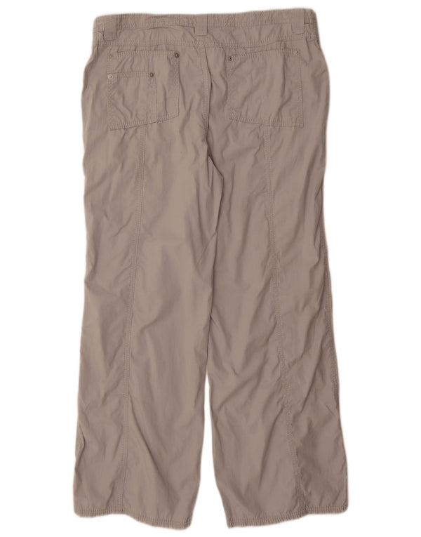 Женские прямые брюки карго Marks & Spencer UK 14, большие W34 L30, серые